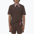 Pánské běžecké tričko Salomon Shakeout Core cofee bean