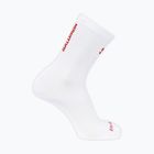Ponožky Salomon S/Lab Phantasm Crew 3 white/fiery red
