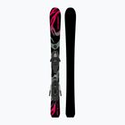 Dětské sjezdové lyže + vázání Salomon QST Jr Black XS + C5 GW black/neon punch