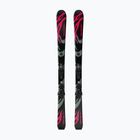 Dětské sjezdové lyže + vázání Salomon QST Jr Black S + C5 GW black/neon punch