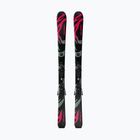 Dětské sjezdové lyže + vázání Salomon QST Jr Black M + L6 GW black/neon punch