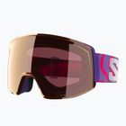 Lyžařské brýle Salomon Skarn Prime Sigma S2+S1 ultra violet/sigma copper/sigma clear pink