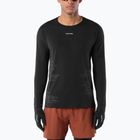 Pánské běžecké tričko Longsleeve Salomon Sense Aero GFX Tee LS deep black/black beauty