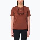 Dámské běžecké tričko Salomon Shakeout Core SS Tee burnt umber