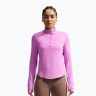 Dámská běžecká mikina Nike Swift Dri-FIT UV 1/4-Zip light magenta