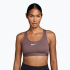 Sportovní podprsenka Nike Swoosh Medium Support tattoo/white