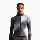 Dámská běžecká bunda Nike Swift Dri-Fit Full Zip Mid-Layer Dark Smoke Grey/Light Smoke Grey