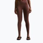 Dámské legíny Nike One High-Waisted Seamless light chocolate