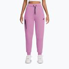 Dámské kalhoty Nike Sportswear Tech Fleece Mid-Rise light magenta/black