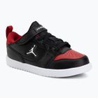 Dětská obuv Jordan Court Connect Low black/gym red/white