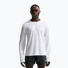 Pánské běžecké triko s dlouhým rukávem Nike Miler Dri-Fit UV white