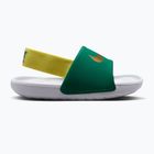 Dětské pantofle Nike Kawa malachite/sonic yellow