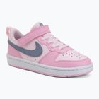Dětské boty Nike Court Borough Low Recraft pink foam/pink rise/white/ashen slate