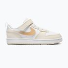 Dětské boty Nike Court Borough Low white/chalk/white/shimmer