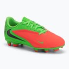 Dětské kopačky Nike Jr. Phantom 6 Club Erling Haaland MG hot punch/green strike/black
