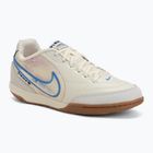Pánské kopačky Nike Tiempo Streetgato PRM IC coconut milk/gum medium brown/blue crystal