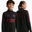 Dětská fotbalová mikina Nike Paris Saint-Germain Strike Dri-Fit Soccer Knit Drill Top black/global red/global red