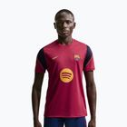 Pánské fotbalové tričko Nike FC Barcelona Strike Soccer Dri-Fit noble red/blackened blue/mineral yellow