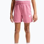 Dětské šortky Nike Sportswear Club Fleece peony/peony/white