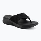 Dámské pantofle SKECHERS Ultra Flex 3.0 Rhythm Waves black