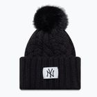 Dámská zimní čepice New Era Cable Wide New York Yankees black