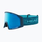 Lyžařské brýle HEAD Neves Pro 5k Race blue/petrol/blue/chrome/orange