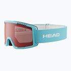 Dětské lyžařské brýle HEAD Contex Yuki Jr red/blue