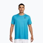 Pánské tričko na lezení Nike Court Dri-Fit Advantage baltic blue/black
