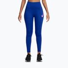 Dámské legíny Nike Tempo Swoosh Run old royal/pink rise