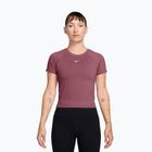 Dámské tréninkové tričko Nike Pro Seamless pink smoke/white