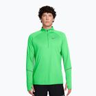Pánská běžecká mikina Nike Miler Dri-Fit UV 1/2 Zip illusion green