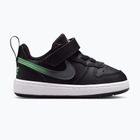 Dětské boty do vody Nike Court Borough Low black/smoke grey/white/illusion green