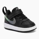 Dětské boty do vody Nike Court Borough Low black/smoke grey/white/illusion green
