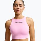 Sportovní podprsenka Nike Pro Sculpt pink rise/black