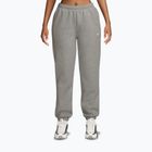 Dámské kalhoty Nike Studio Fleece dark grey heather/sail