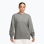 Dámská mikina Nike Studio Fleece Lightweight dark grey heather/sail
