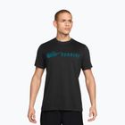 Pánské běžecké tričko Nike Dri-Fit Running T-Shirt black/bright spruce