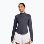 Dámské běžecké Longsleeve Nike Tempo Swoosh Run Dri-Fit 1/4-Zip LS gridiron/white