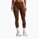 Dámské legíny Nike Pro Seamless High-Waisted 7/8 cacao wow