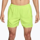Pánské šortky Nike Miler Dri-Fit Brief Lined 5" light lemon twist