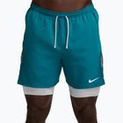 Pánské běžecké šortky Nike Miler Dri-Fit 2in1 5" bright spruce