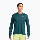 Pánské běžecké tričko Longsleeve Nike Miler bright spruce
