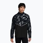 Pánská běžecká bunda Nike Miler Repel UV Printed black/black