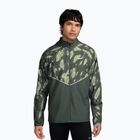 Pánská běžecká bunda Nike Miler Repel UV Printed camo green/black