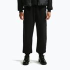 Dámské kalhoty Nike Studio Fleece Medium Weight total black/sail