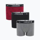 Dětské boxerky Jordan JHB Flight Cotton Essential 3 pairs gym red