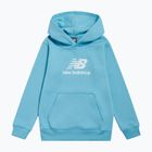Dětská mikina New Balance BB Stacked Logo Hoodie taffy blue