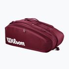 Tenisová taška Wilson Defyer Racket Bag 15Pk V1 red