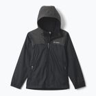 Dětská nepromokavá bunda Columbia Rainy Trails III Fleece Lined black