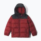 Dětská zateplená bunda  Columbia Puffect Hooded Red Oxide/Black